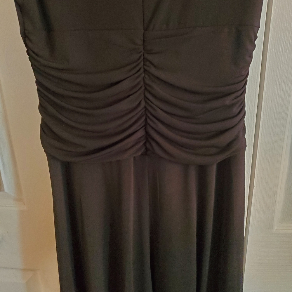 Metaphor Black Dressy Dress With Rhinestone Accent S 8 - Picture 7 of 10